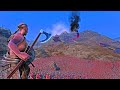 What if Vikings faced 8 Medieval Defensive Bases in a Volcano? - Ultimate Epic Battle Simulator UEBS