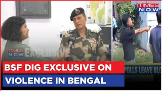 BSF Blames State EC, Says 'Was Not Given List Of Sensitve Areas' | BSF DIG SS Guleria Exclusive