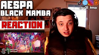 MY HEART IS RACING (aespa 에스파 'Black Mamba' MV | REACTION)