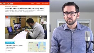 Using Video for Professional Development (Edutopia) | #TheSingleIssue with Dr. Lodge McCammon