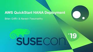 TUT1384 AWS QuickStart HANA Deployment