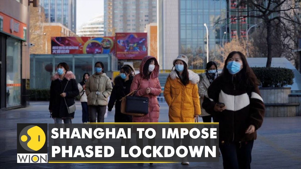 Mass Testing For People In Shanghai Amid Partial Lockdown | Pandemic ...