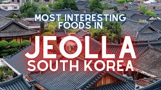 Hidden Food Secrets of Jeolla South Korea! Most Interesting Foods In The Region