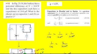 In the figure the battery has a potential difference of v = 10.0 v