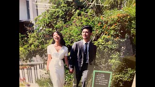 汪彤弟兄與梁廷涵姊妹結婚感恩禮拜