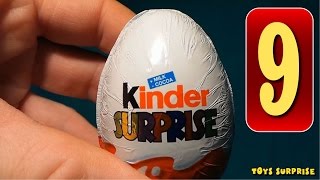 Kinder Surprise Eggs Toys Nr.9 - kinder surprise eggs unboxing 2016