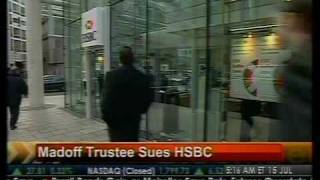 Madoff Trustee Sues HSBC - Bloomberg