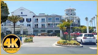 Driving Tour of Lido Marina Village (Shopping mall) [4K]