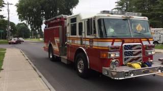 Queensbury Central Fire Engine 315 Returning