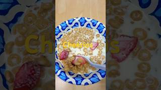 Ăn sáng ở Mỹ #breakfast #cheerios