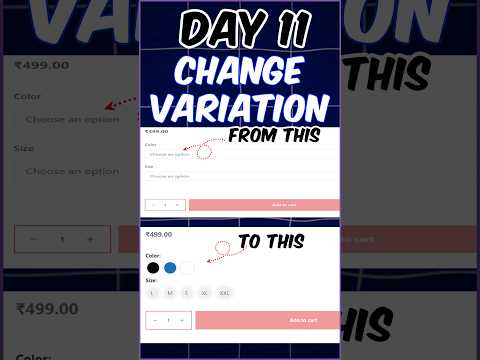 Day 11: Change product variations from boring to charming #75dayschallenge #day11 #clothing brand