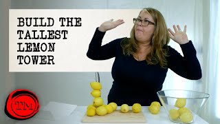 Build the Tallest Tower Made of Lemons | Full Task | Taskmaster