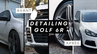 DETAILING EXTÉRIEUR COMPLET | On redonne vie à une Golf 6R ABANDONNÉE !