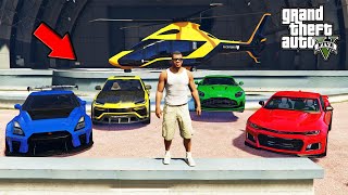 Franklin Collecting Ultimate Rare Supercars In GTA 5 | SHINCHAN and CHOP