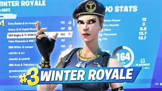 This Is How We Placed 3rd In The Fortnite Winter Royale (Saturday) ($5,500) | Bugha