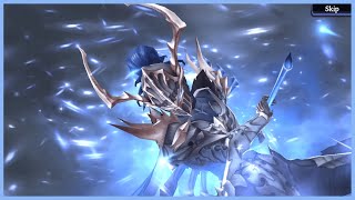 Veritas of the Frost CG Limit Burst | War of the Visions: Final Fantasy Brave Exvius