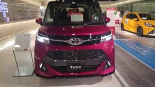 (人気車速報)TOYOTA新型車タンク.衝突回避システム搭載.運転席から撮影して見ました、