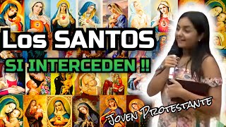 Joven PROTESTANTE acepta la intercesión de los Santos !!