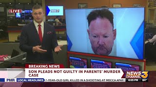 Man accused of killing his parents arraigned, court documents reveal new details
