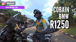 Cewek pake BMW GS R1250 ?! Bisa mah bisa, tapi...