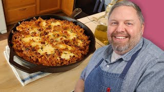 Sfincione!  Sicilian Style Pizza with SUPER Crunchy and Garlicky Topping