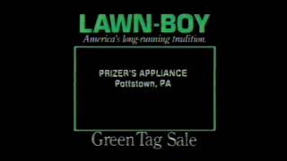 1989 Lawn Boy - Green Tag Sale Commercial