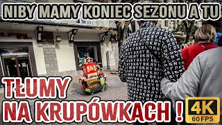 🔴Zakopane, tłumy jak w sezonie i arabscy turyści. 4K❗2024.10.12 ASMR بولندا جبال زاكوباني تاترا