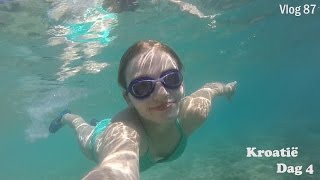 Kroatië dag 4 -ZWEMMEN! -Vlog 87