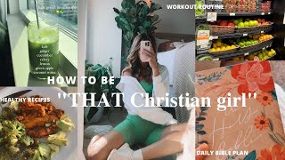 How to become "THAT Christian girl" in 2023 || biblical tips to become the best version of yourself!