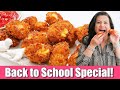 Back to School Special! Lunchbox Idea! Giant Stuffed Chicken Nuggets Recipe in Urdu Hindi - RKK