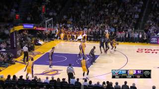 Xavier Henry POSTERIZES Jeff Withey! DUNK OF THE YEAR (Lakers Vs. Pelicans) HD