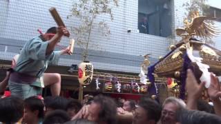 平成二十九年 浅草神社三社祭 堤町会町内渡御 担ぎ治め