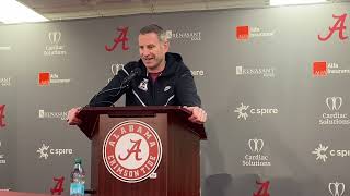 Alabama Head Coach Nate Oats Press Conference before Oklahoma game