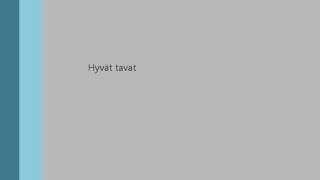 Hyvät tavat