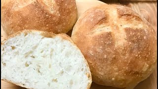 Sans Pétrissage et sans machine‼️ Un pain Extra moelleux sans effort 😉😋 / No Knead Bread