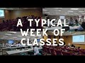 A typical week of classes | Faculty of Dentistry, Universiti Malaya