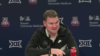 Arizona Basketball Press Conference - Tommy Lloyd