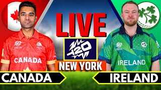 Canada vs Ireland T20 World Cup Match | Live Score & Commentary | CAN vs IRE Live | T20 WC 2024
