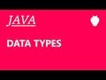 Java Tutorial For Beginners #4 - Data Types