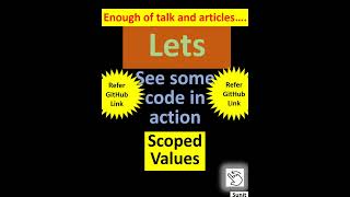 Java 20 Scoped Values