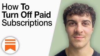 How To Turn Off Paid Subscriptions on Substack [2025 Full Guide]