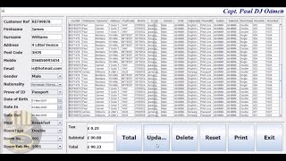 How to Create Hotel Management System with SQL Database in Java using Eclipse - Full Tutorial