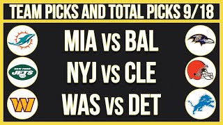 FREE NFL Picks Today 9/18/22 NFL Week 2 Picks and Predictions