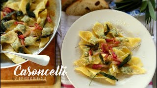 Casoncelli / Pork and Spinach Ravioli