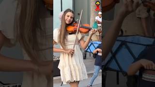 Karolina Protsenko Violin 👧 Barbie Girl 🌊 Aqua 💟 #shorts #cover #violin