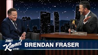 Brendan Fraser on The Whale, Being Favored to Win an Oscar & Airheads Stunts with Adam Sandler