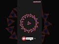 Round dancing animation using python with turtle🐢 |python|YouTube|#shorts