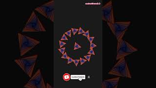 Round dancing animation using python with turtle🐢 |python|YouTube|#shorts