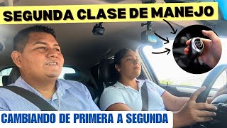 driving class from first to second