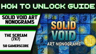 Solid Void Art Nonograms - The Scream (7x7) Achievement Guide